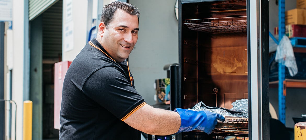 Gabriel Gewargis owner of The BBQ Store
