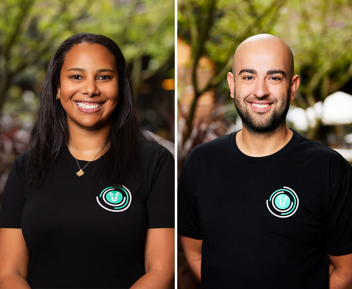 Linette Laverdure and Peter Cutuli - Moula Regional Sales Managers